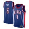 Camiseta Hombre Sacramento Kings Deaaron Fox 2024-25 Nike City Edition Azul Swingman Camiseta Hombre Sacramento Kings Deaaron Fox 2024-25 Nike City Edition Azul Swingman
